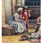 UNIDENTIFIED ARTIST, Scene with Oriental figures