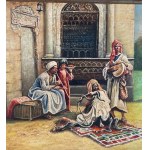 UNIDENTIFIED ARTIST, Scene with Oriental figures