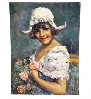 ANONIMO, Portret dziewczynki
