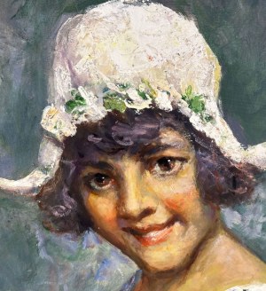 ANONIMO, Portret dziewczynki
