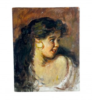 ANONIMO, Portret młodej kobiety