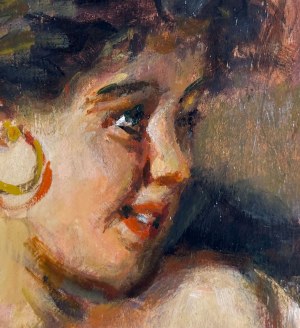 ANONIMO, Portret młodej kobiety