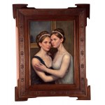 SCUOLA ITALIANA, Portrait of two women