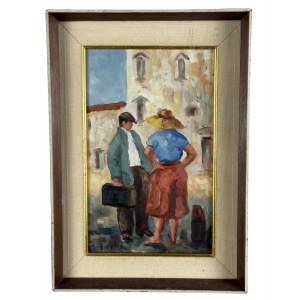 G. Amelio, Two Figures - G. Amelio