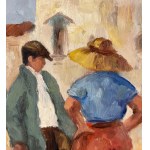 G. Amelio, Two Figures - G. Amelio