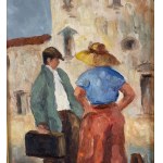 G. Amelio, Two Figures - G. Amelio