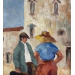 G. Amelio, Two Figures - G. Amelio