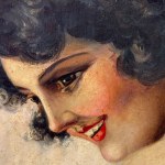 E. De Luise, Portrait of a model - E. De Luise