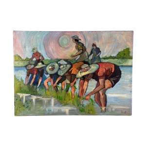 Carrarelli, The Rice Field - Franco Carrarelli
