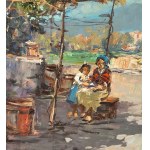 Giovanni Pane, Pejzaż z postaciami - Giovanni Pane