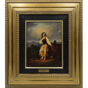 January SUCHODOLSKI (1797-1875), Młoda Włoszka przy studni, ok. 1840