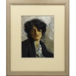 Feliks Michał WYGRZYWALSKI (1875-1944), Portret włoskiej dziewczyny