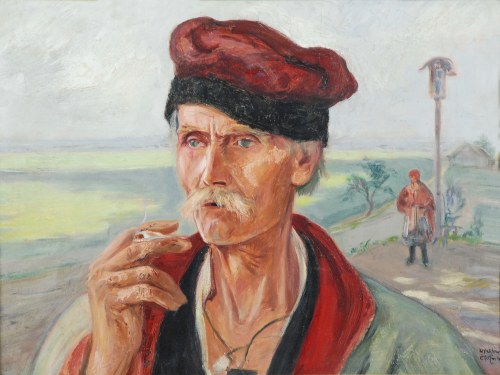 Wlastimil HOFMAN (1881-1970), Gospodarz z Bronowic, ok. 1925