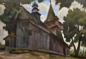 Stanisław KAMOCKI (1875-1944), Kościółek w Radziszowie, ok. 1920