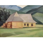 Karol HILLER (1891-1939), Pejzaż z Zakopanego (Bacówka), 1927
