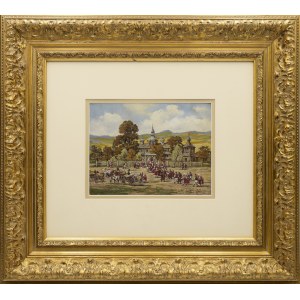 Tadeusz RYBKOWSKI (1848-1926), Procession in Vygotsky Synowództwo, 1902
