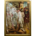Malarz nieokreślony, pocz. XVI w., Zmartwychwstanie / Chrystus biczowany - obraz dwustronny