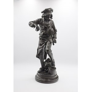 Etienne Adrien GAUDEZ (1845-1902), Skrzypek - Jean Baptiste Lully
