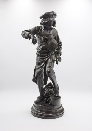 Etienne Adrien GAUDEZ (1845-1902), Skrzypek - Jean Baptiste Lully