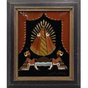Jan GĄSIENICA-SZOSTAK (1895-1943), Góralska Madonna, ok. 1935