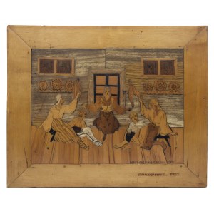 Jan GĄSIENICA-SZOSTAK (1863-1939), Prządki, 1932/1933