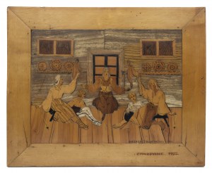 Jan GĄSIENICA-SZOSTAK (1863-1939), Prządki, 1932/1933