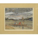 Tadeusz TRĘBACZ (1910-1943), Postacie na pomoście