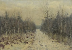 Edward MESJASZ (1929-2007), Zimní krajina, 1968
