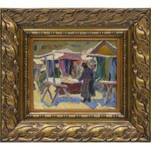 Emil KRCHA (1894-1972), Na targu