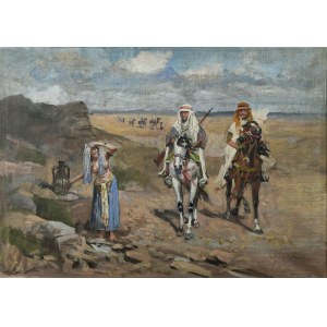 Mieczysław KRZYŻAK (1914-1984), Scena orientalna