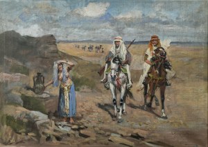 Mieczysław KRZYŻAK (1914-1984), Scena orientalna