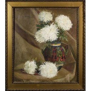 Max HANEMAN (1882-1944), Kwiaty w wazonie, 1921