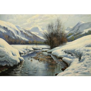 Leszek STAŃKO (1924-2011), Zima w górach