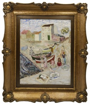 Edward MATUSZCZAK (1906-1965), Motiv z Helu, asi 1937
