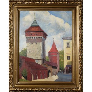 Henryk SAJDAK (1905 - 1995), Brama Floriańska w Krakowie