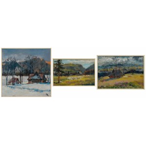 Michał Maksymilian REKUCKI (1884-1971), Zestaw 3 prac