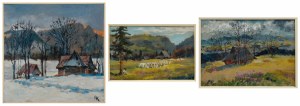 Michał Maksymilian REKUCKI (1884-1971), Zestaw 3 prac