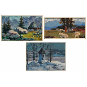 Michał Maksymilian REKUCKI (1884-1971), Zestaw 3 prac