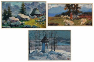 Michał Maksymilian REKUCKI (1884-1971), Zestaw 3 prac
