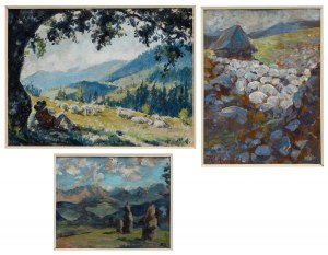 Michał Maksymilian REKUCKI (1884-1971), Zestaw 3 prac