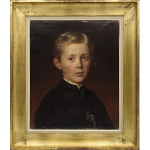 Joseph BERNHARDT (1805-1885), Portret chłopca