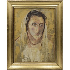 Malarz nieokreślony, XX w., Portret dziewczyny