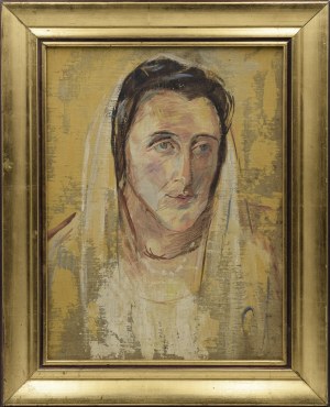 Malarz nieokreślony, XX w., Portret dziewczyny