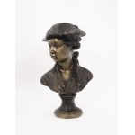 Jean-Baptiste CARPEAUX (1827-1875) - według, Popiersie młodzieńca w kapeluszu