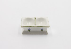BARANÓWKA - Porcelánová manufaktura v Baranówce (založena 1804), Miska na koření (solnička)