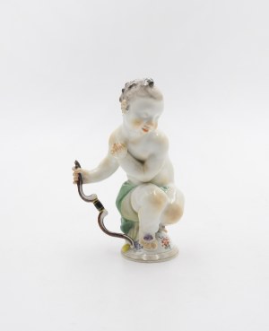 MIŚNIA - Státní porcelánová manufaktura, Putto s mašlí