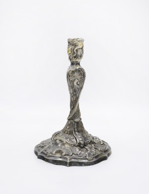 Rococo type candlestick