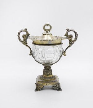 Jean-François VEYRAT (active 1831-1840), Candy platter with lid