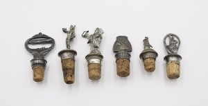 Set of 6 decanter stoppers