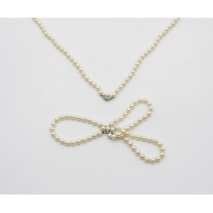 Collana e bracciale con perle